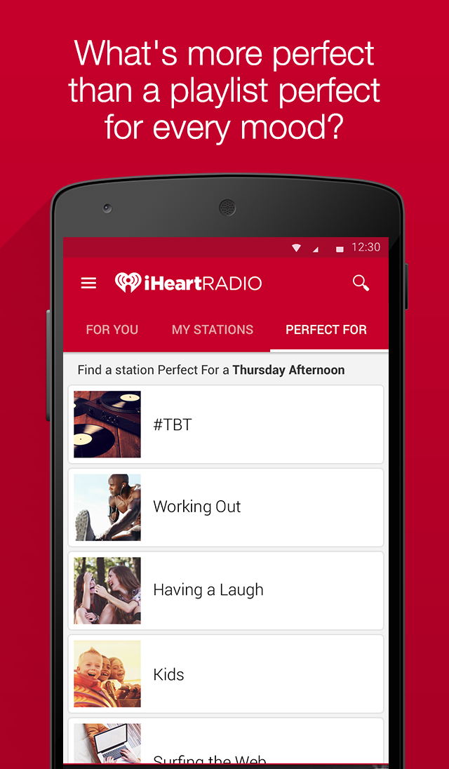 iHeartRadio for Android